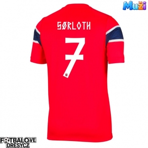 Norsko Alexander Sorloth #7 Domácí Dres MS 2026 Krátký Rukáv